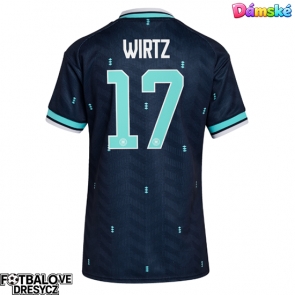 Německo Florian Wirtz #17 Dámské Venkovní Dres MS 2026 Krátký Rukáv